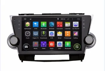 

10.2"4G LTE Android 9.0 4G/android 9.0 2 DIN CAR DVD PLAYER Multimedia GPS PC RADIO For HIGHLANDER 2008-2009 2011 2012 2013 3G
