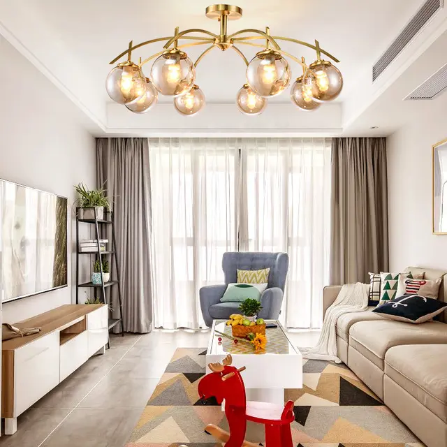 バブルシャンデリア ゴールド バロン シャンデリア 12灯 ゴールド