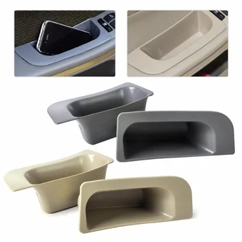 

CITALL 2pcs ABS plastic Left Right Door Slot Storage Box Container Holder Fit for Ford Focus 2009 2010 2011