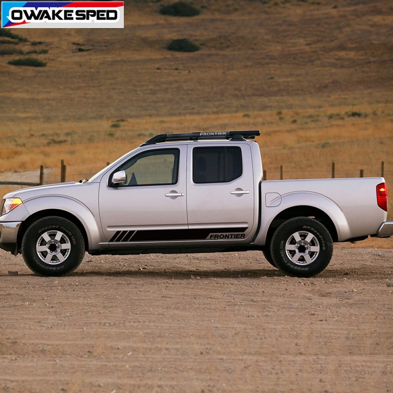 4X4 внедорожный автомобильный стикер для Nissan Frontier пикап спортивные полосы авто