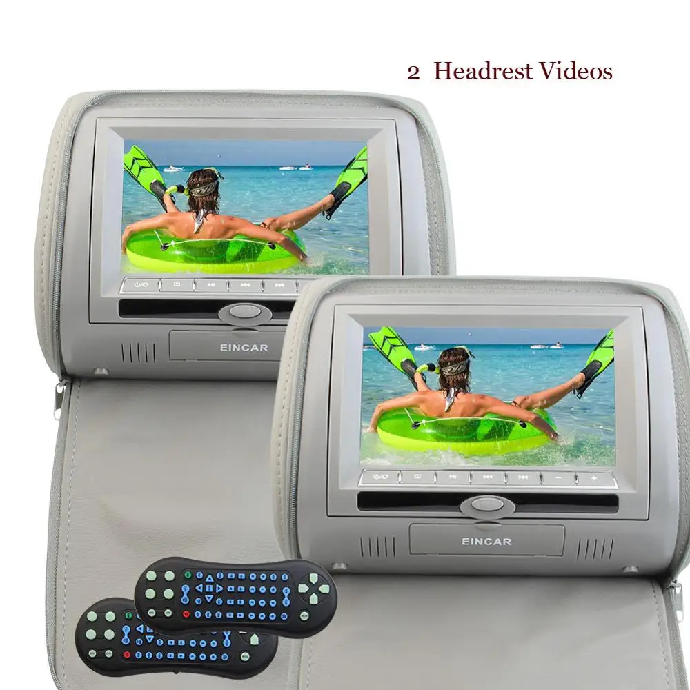 Discount 2 7" HD Digital Widescreen Twin Headrest Video Car USB SD CD DVD Player with RCA Input IR transmitter and FM Transmitter Gary 2 Discount 2 7" HD Digital Widescreen Twin Headrest Video Car USB SD CD DVD Player with RCA Input IR transmitter and FM Transmitter Gary 2