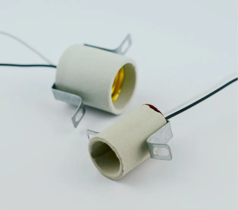 Ceramic 96 250V 4A E27 E14 Lamp base socket, E27 E14 lamp holder with