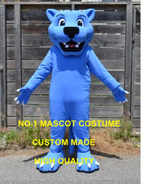 

Blue Panther mascot costume adult size customizable leopard theme anime cosply costumes carnival fancy dress kits 2440