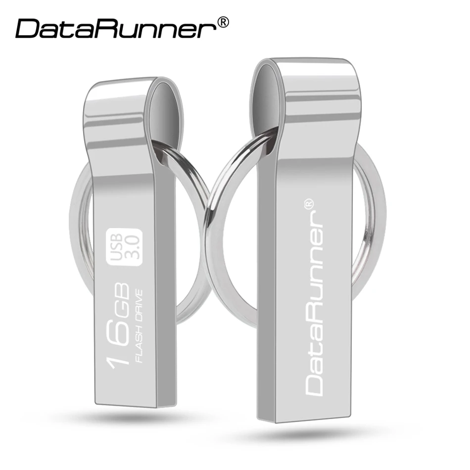 

New DataRunner Key Chain Usb Memory Stick Usb 3.0 Pen Drive 16GB Waterproof Usb Stick 32GB 64GB 128GB Pendrive USB Flash Drive