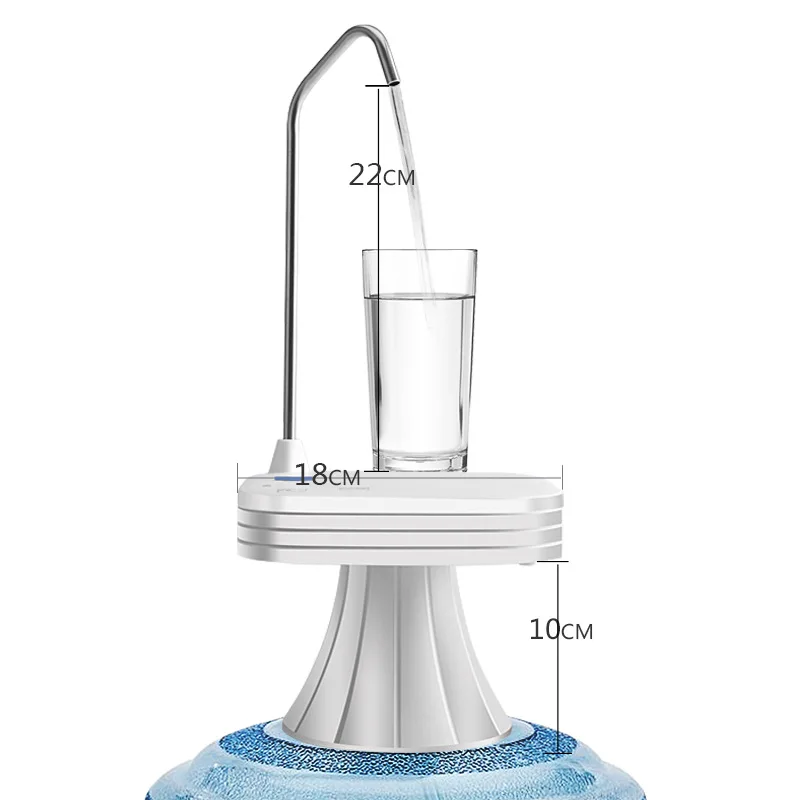 Беспроводной Электрический диспенсер для воды столешница ведро двойного назначения перезаряжаемый бутилированный насос водяного давления