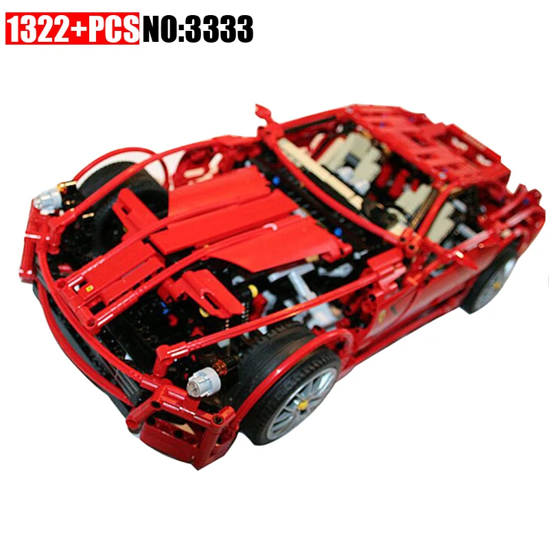 

AIBOULLY 3333 1322pcs Large 1:10 F1 racing model block bricks building blocks educational children toys compatible 8145