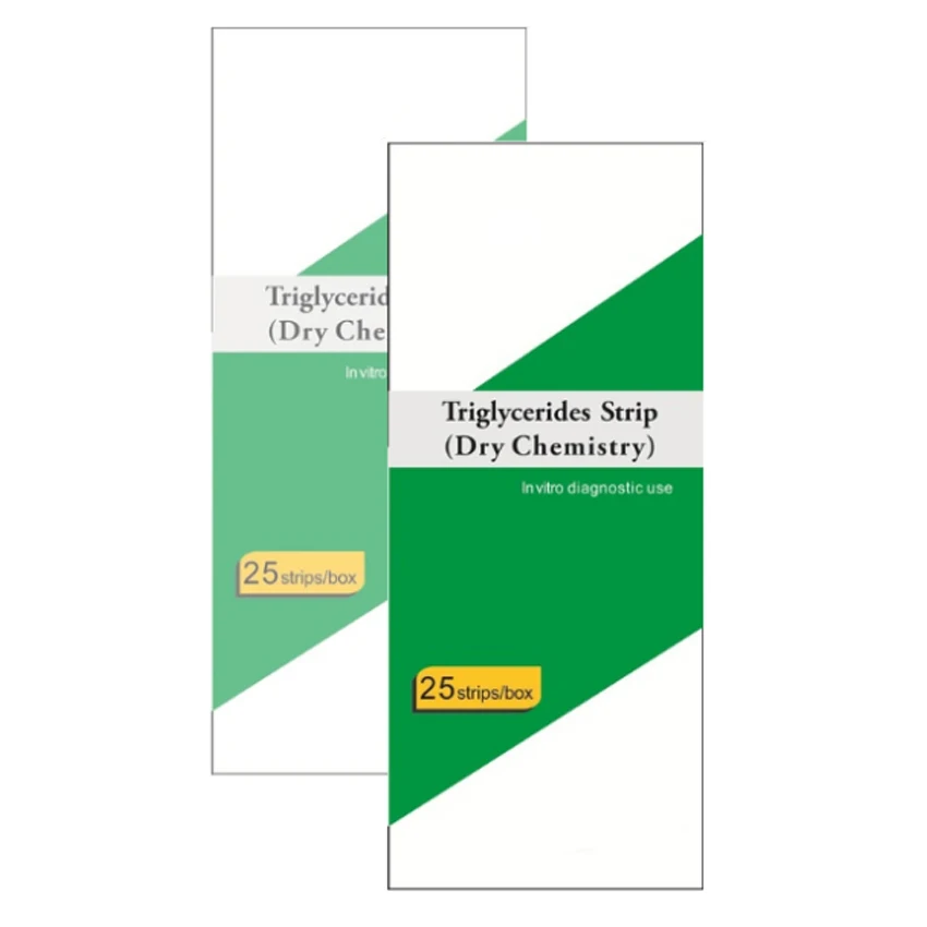 

25PCS/Box Triglycerides Test Strips for Dca-Check Dry Chemistry Analyzer