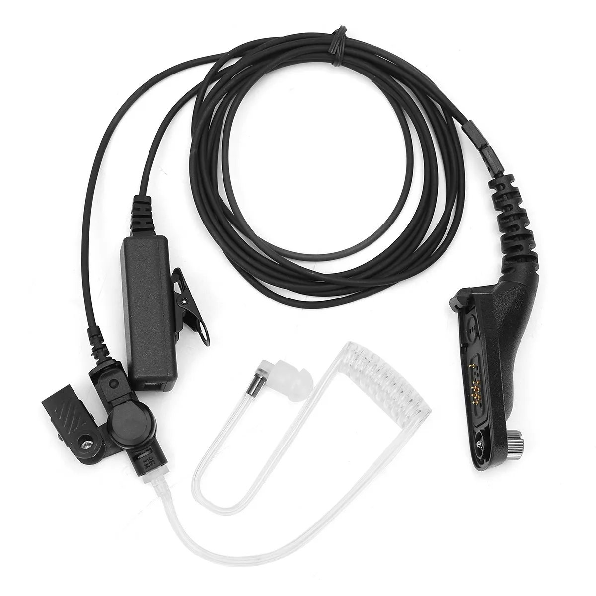 LEORY Transparent Air Spring Earpiece PTT Mic Earphone Headset For Motorola Portable Radio APX8000 APX7000 APX6000 Walkie Talkie LEORY Transparent Air Spring Earpiece PTT Mic Earphone Headset For Motorola Portable Radio APX8000 APX7000 APX6000 Walkie Talkie