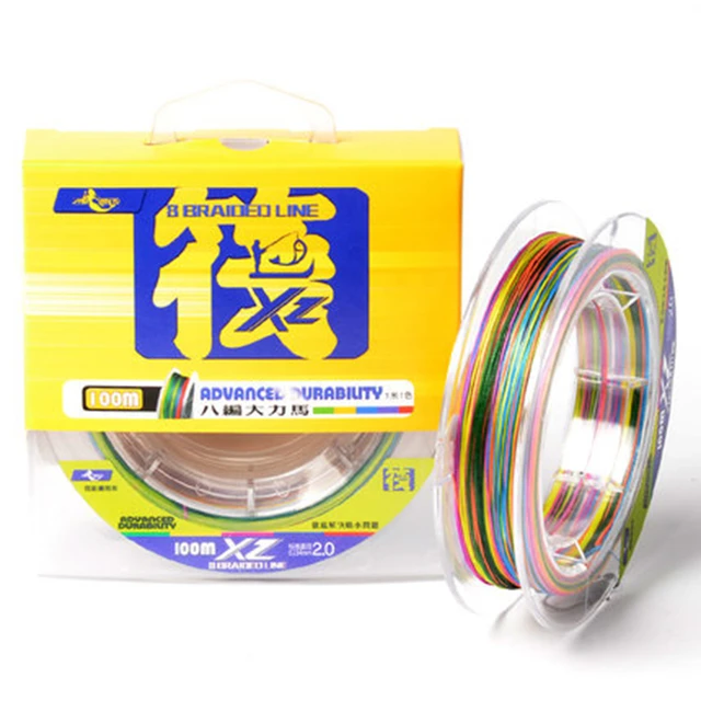 HISTOLURE Multicolor 100m 8 Strands Braided Wire Super Strong