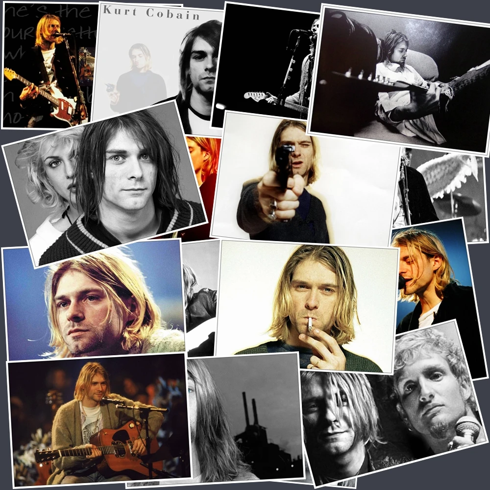 25 шт. стикеры Kurt Cobain музыкальная наклейка набор для багажа Дорожный Чехол