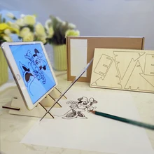 Отслеживание проекции оптическая доска для рисования эскиз зеркальное отражение мобильный телефон затемнение кронштейн держатель чертеж зеркальная доска