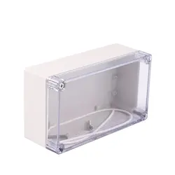 1 шт. Водонепроницаемый Пластик корпус Прозрачная крышка электронного проекта инструмент Box 158 мм x 90 мм x 60 мм