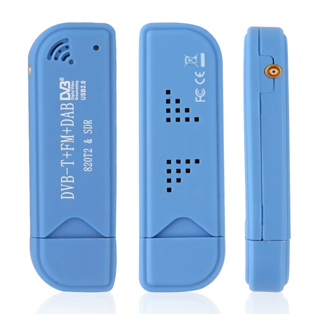 1 комплект USB 2,0 цифровой DVB-T SDR+ DAB+ FM HD ТВ тюнер вставляемый приемник RTL2832U+ R820T2 антенна с пультом дистанционного управления