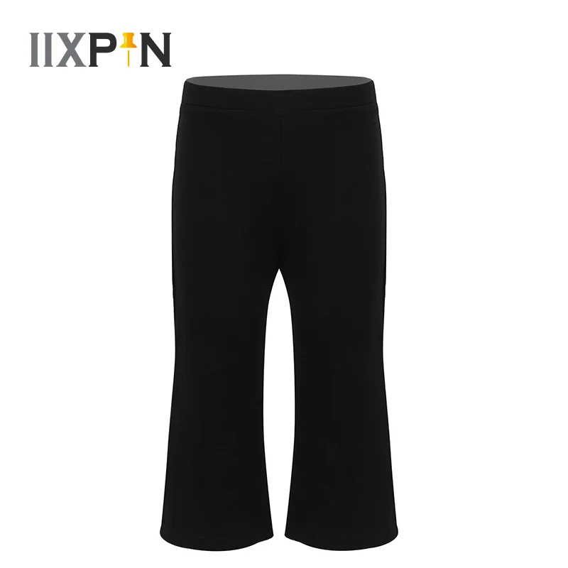 iixpin Kids Girls Classic Stretchy Loose Pants Jazz Dance Dancewear