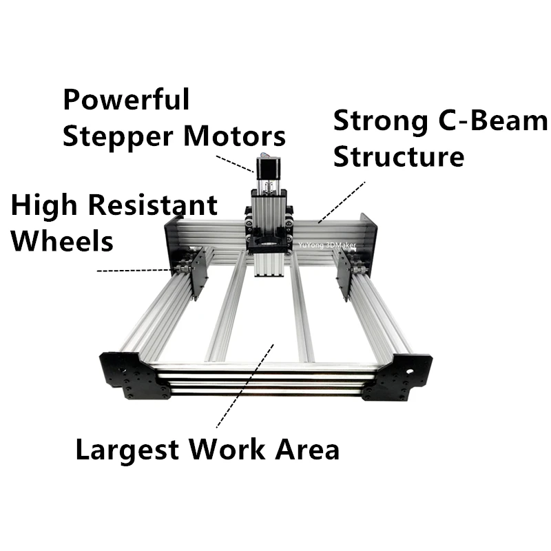 WorkBee-CNC-Router-Machine-kit-WorkBee-CNC-Mechanical-kit_副本