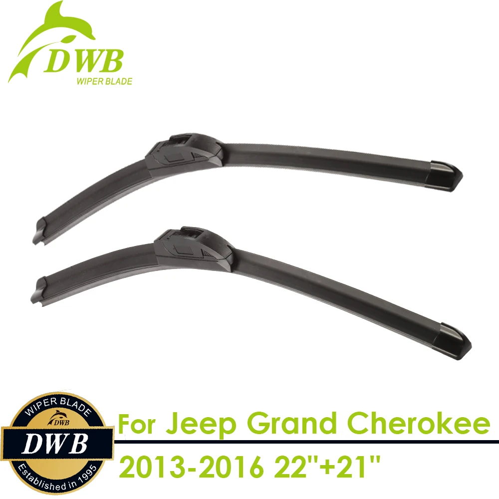 Wiper Blades for Jeep Grand Cherokee 2013 2016 22"+21", 2pcs free