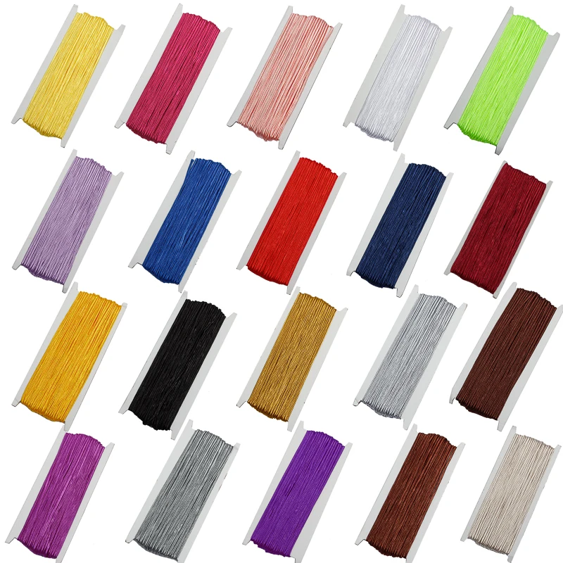 

30 meters 3mm Chinese Soutach Cord Multi Colors Nylon Rope Snake Belly Cords for DIY Jewelry Making Findings