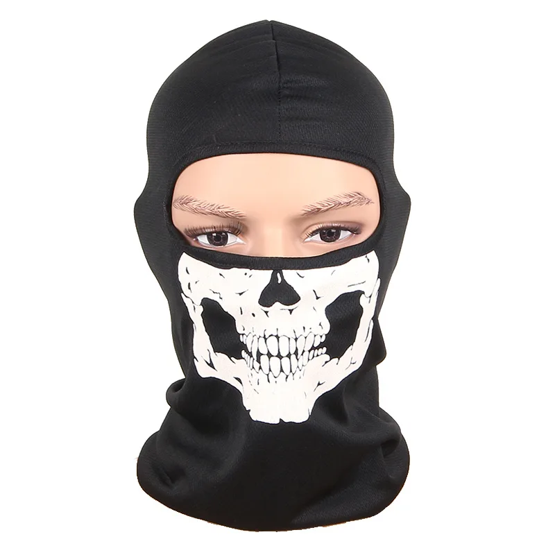 

Halloween Outdoor Motorcycle Face Mask Skull Masks Scarf Bandana Headbands Fashion Masque Moto Balaclava Neck Scarves