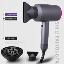 3-в-1 Электрический интеллектуальные уход анион парикмахерские инструмент фен для волос феном гребень Fast Dry Прямой Горячая воздушный стайлер Salon