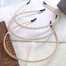 1 шт заколки для девочек Творческий Простые Летние оголовье леди взрослых Нескользящие оголовье G0404