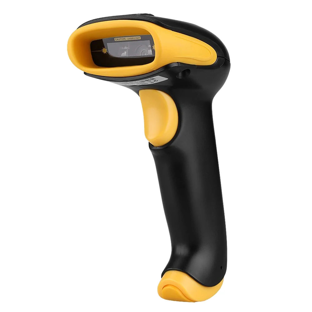 

1D 2D QR Code Image Barcode Scanner Scanning Barcode for Windows/ Vista/ Android /IOS Devices Barcode Reader USB Interface Black