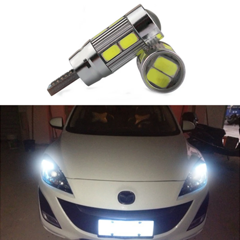 Car Clearance Lamp T10 W5W 10SMD Car LED Bulbs 12V Light Bulbs With