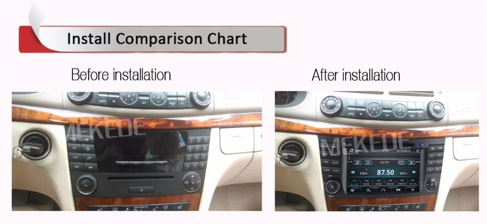Автомобильный dvd мультимедийный плеер радио для Mercedes/Benz E Class W211 CLK/W209 W219 W463 gps навигация RDS BT Canbus