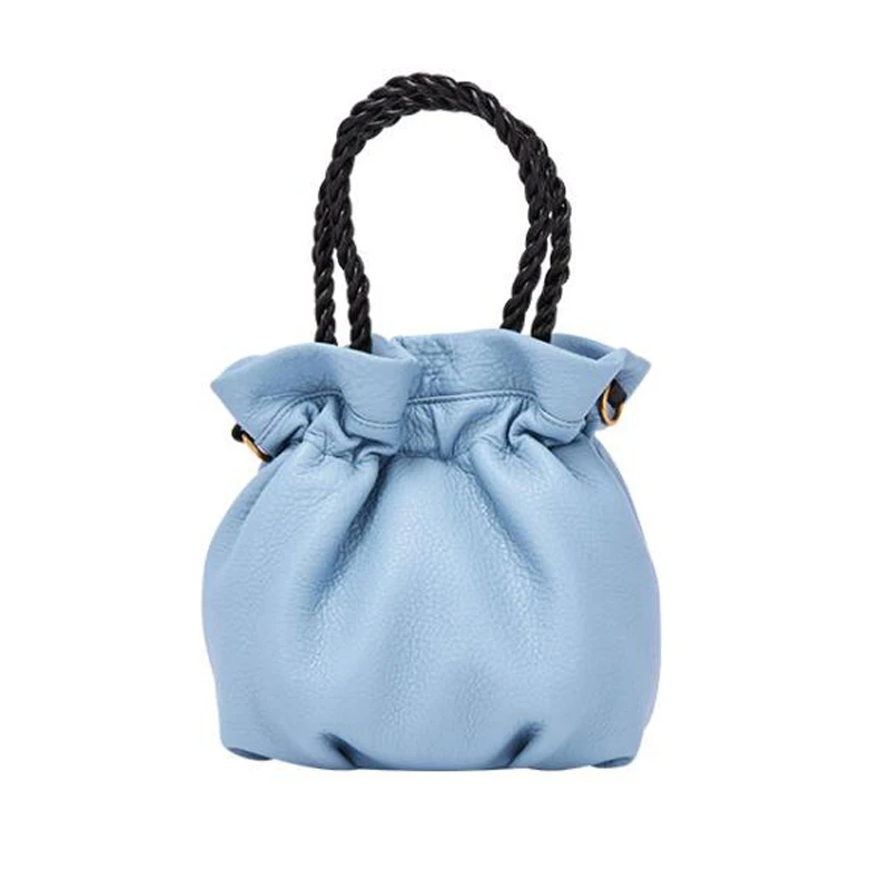 

New Women Genuine Leather Handbag Fashion Small Size Ladies Purse For Female Shoulder Crossbody Bags
