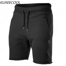 2018 cotton shorts Calf-Length gyms Fitness Bodybuilding Casual Joggers workout Brand sporting short pants Sweatpants
