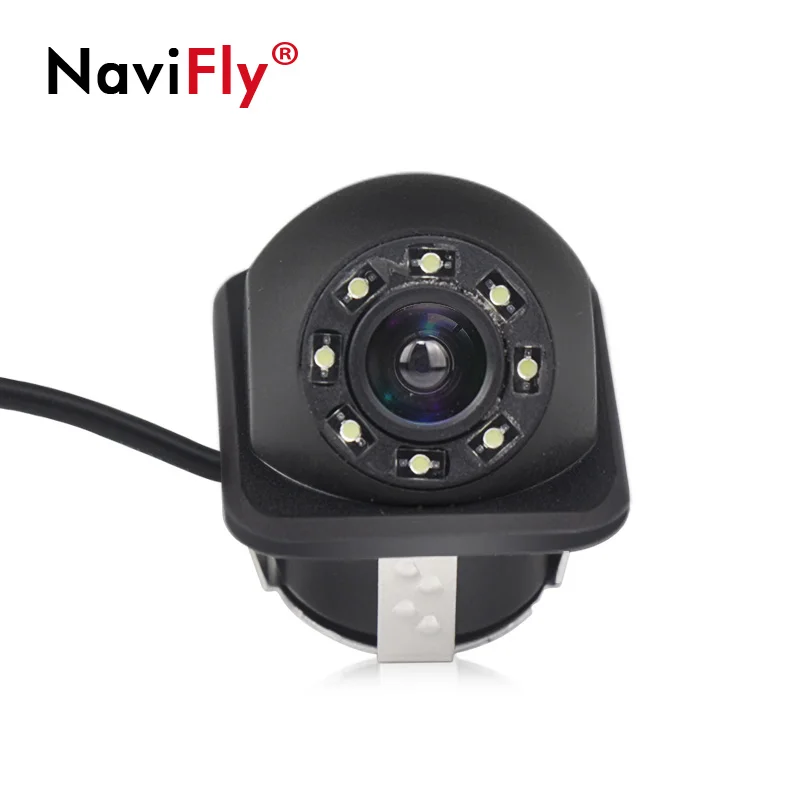 Navifly 8LED Ночная водонепроницаемая CCD HD камера заднего вида, водонепроницаемая камера ночного видения, широкоугольная Автомобильная камера заднего вида, камера заднего вида - Название цвета: 0004