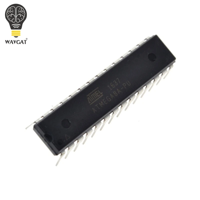Оригинальная Встроенная программируемая вспышка ATMEGA8A DIP 28 8 бит с 8K байтами 1