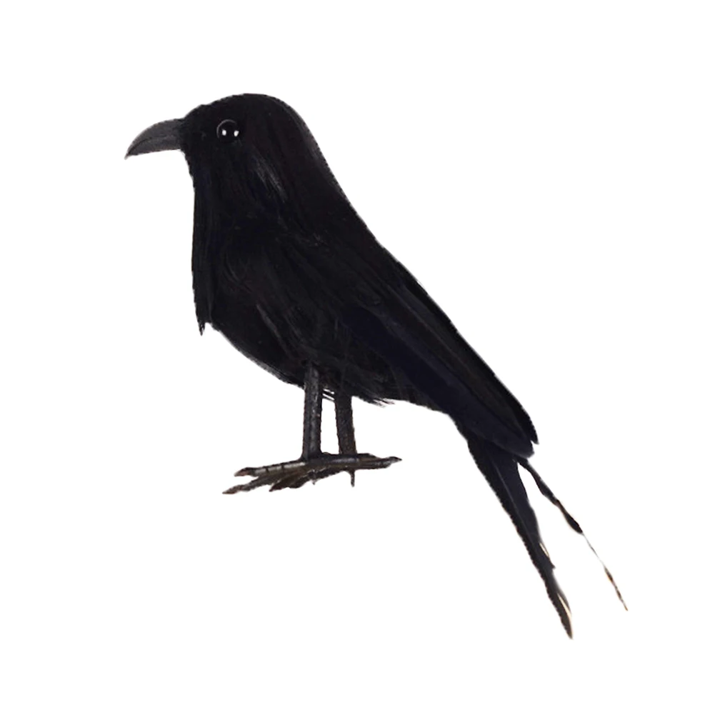 

Crow Artificial Bird Toys Ravens Prop Fancy Party Decor Props Supplies Hot Sale