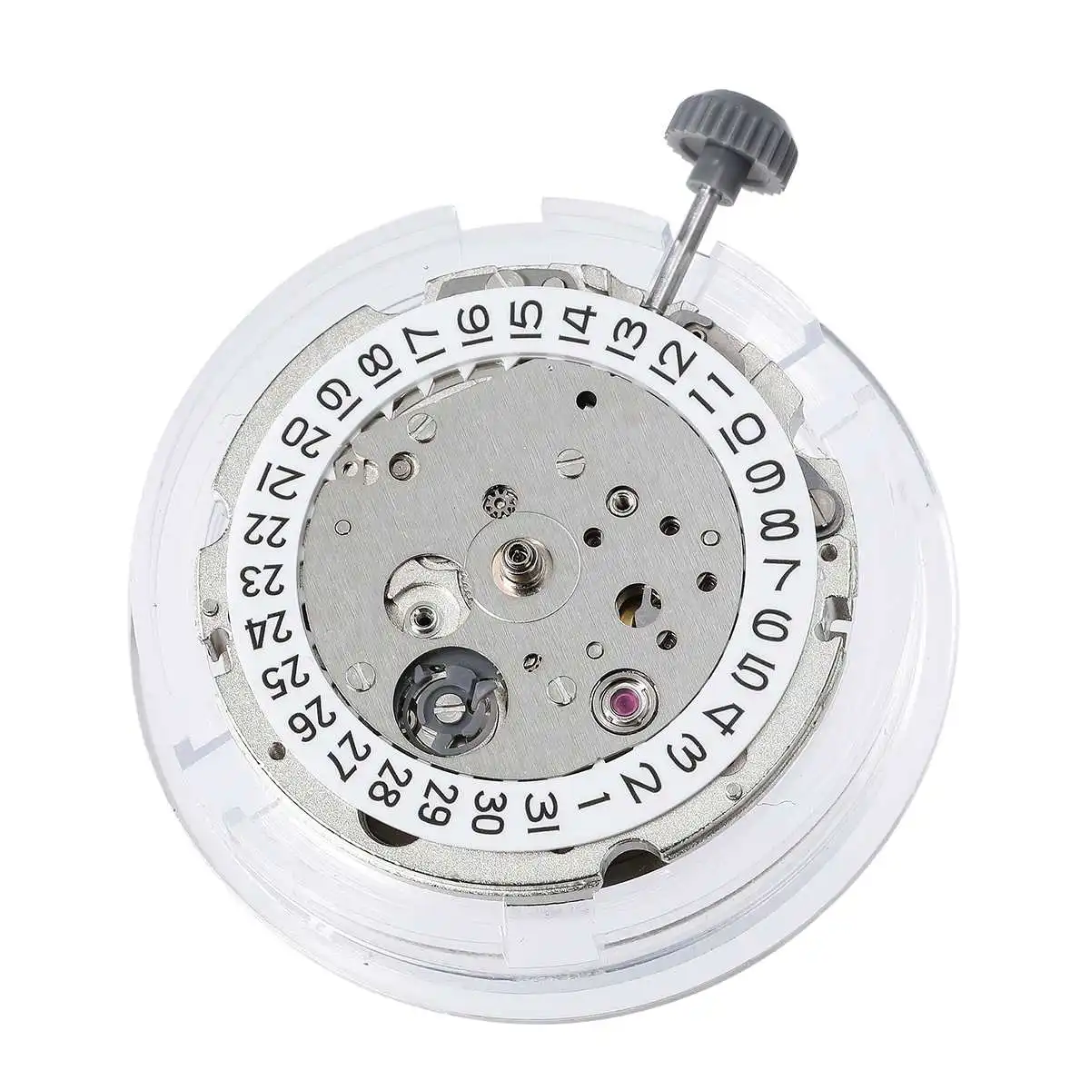 

White Mechanical Automatic Watch Replacement Movement Calendar Display Watch Repair Parts For MIYOTA 8205 Watches Clock Movement