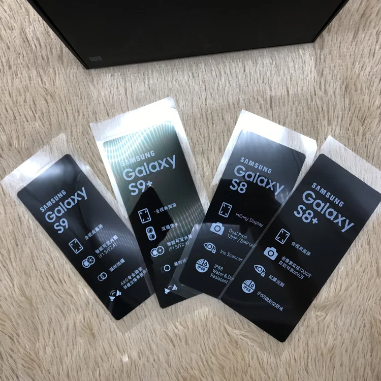 

50pcs Front Screen Protector Film for Samsung S5 S6 S7 EDGE S8 plus S9 Plus S10 S8 + Note 8 9 new phone film refurbishment