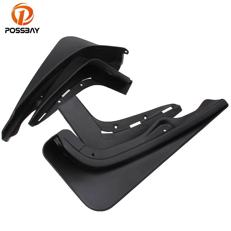 POSSBAY 4Pcs/Set Car Mud Flaps Splash Guard Fender for 2009 2013 Mini