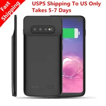 Чехол для samsung Galaxy S10 Plus S10 S10e с зарядным устройством 4700 мАч, чехол для резервного питания, чехол для зарядки samsung S10