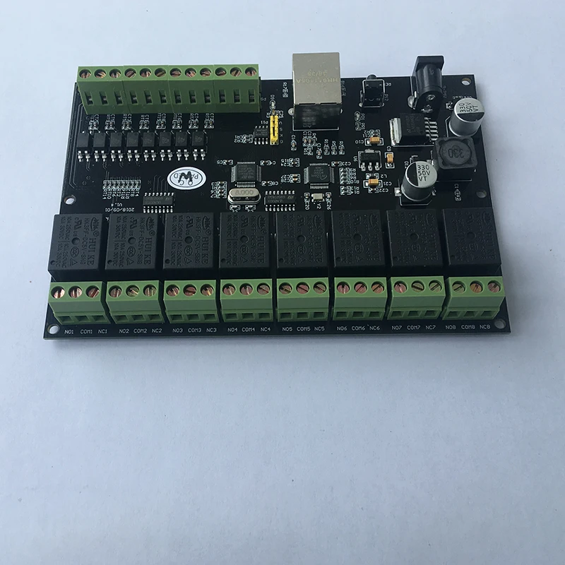8-way Network Relay Module IP/Ethernet Access