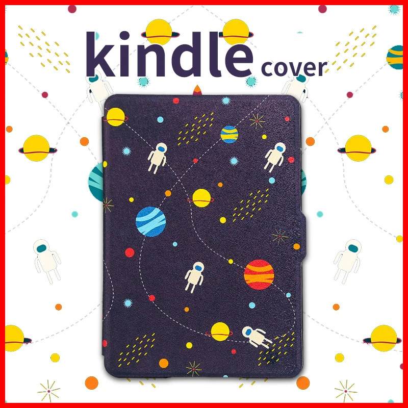 

Smart Case for Amazon Kindle Paperwhite 1 2 3 PU Leather Print Flip Cover fit All Kindle Paperwhite Generations Prior to 2018