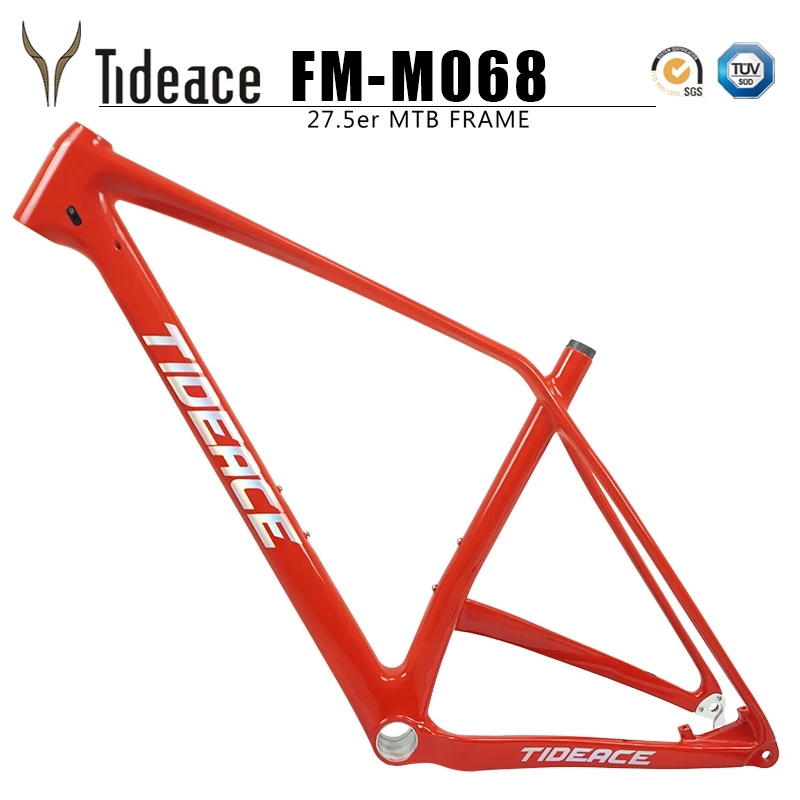 Excellent 2019 NEW full mtb carbon frame 27.5er carbon mountain bike frame 27.5 plus full carbon fiber OEM boost mountain frameset 4