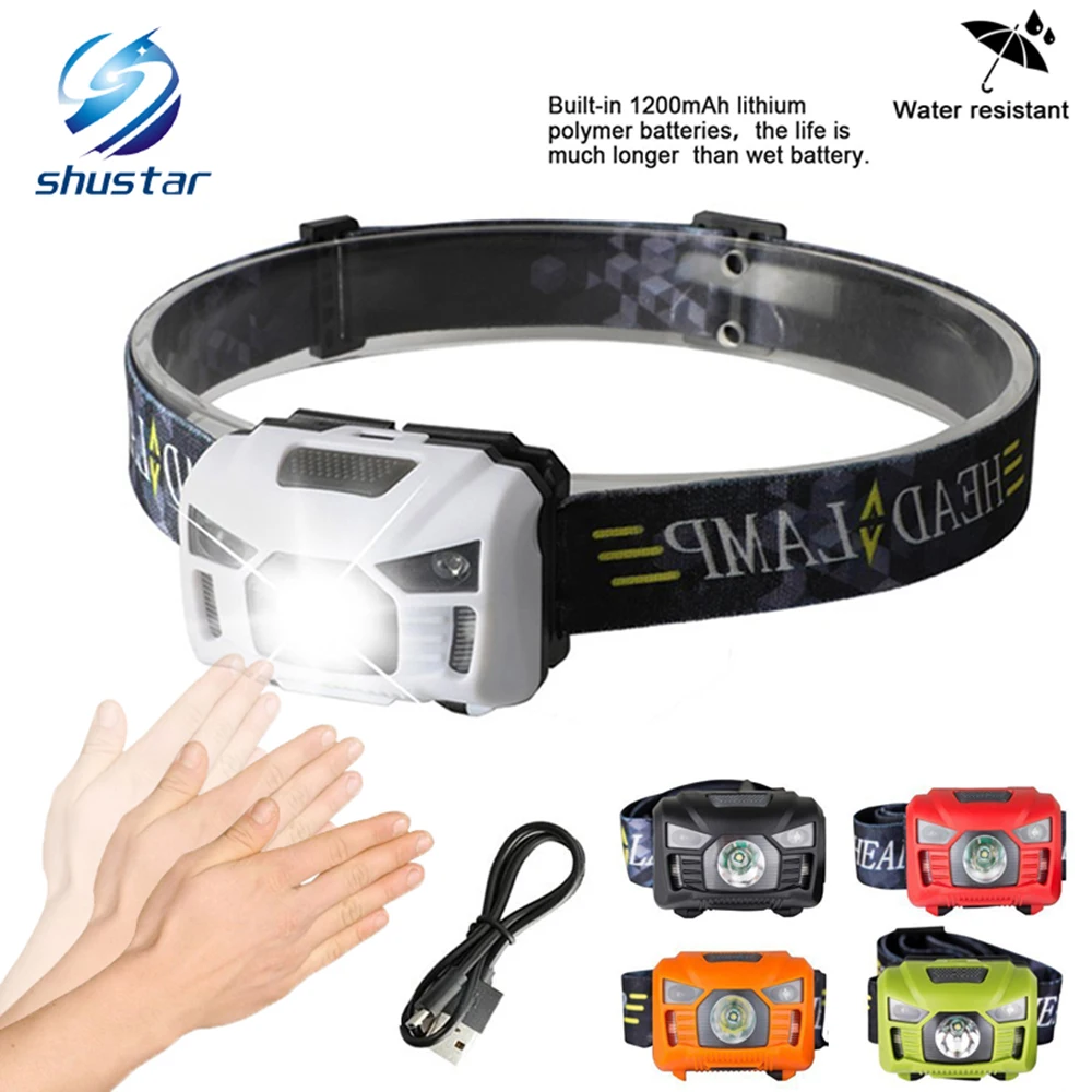 Faróis de Led 5 w levou sensor de Proposito : Camping, hunting, hiking, night Fishing