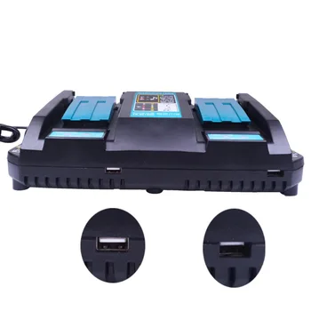 

7.2V-18V 4A Li-Ion Fast Battery Charger For Makita BL1415, 1420, 1815, 1820, 1830, 1840, 1850, 1845 ,1860 Power Tool EU plug