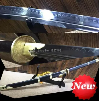 

Tradition Chinese KungFu Sword Katana Zhan Ma Dao Sabers Knife T1095 Steel Clay Tempered Blade Sharp Nice Gift Choice