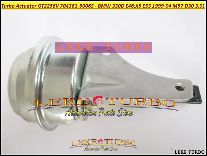 TURBO Wastegate Actuator of GT2256V 704361-5006S 704361 Turbocharger For BMW 330D E46;X5 E53 1999-04 Engine M57 D30 3.0L 184HP (4)