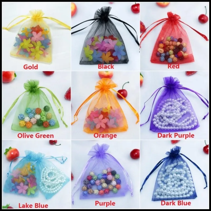 organza gift jewelry packaging bags pouches  (259)_conew1