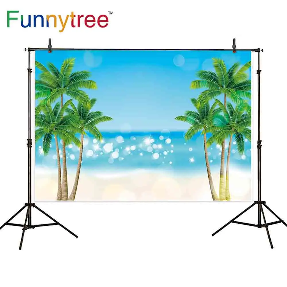 Фон для фотосъемки Funnytree летний праздничный фон фотостудии с изображением дерева