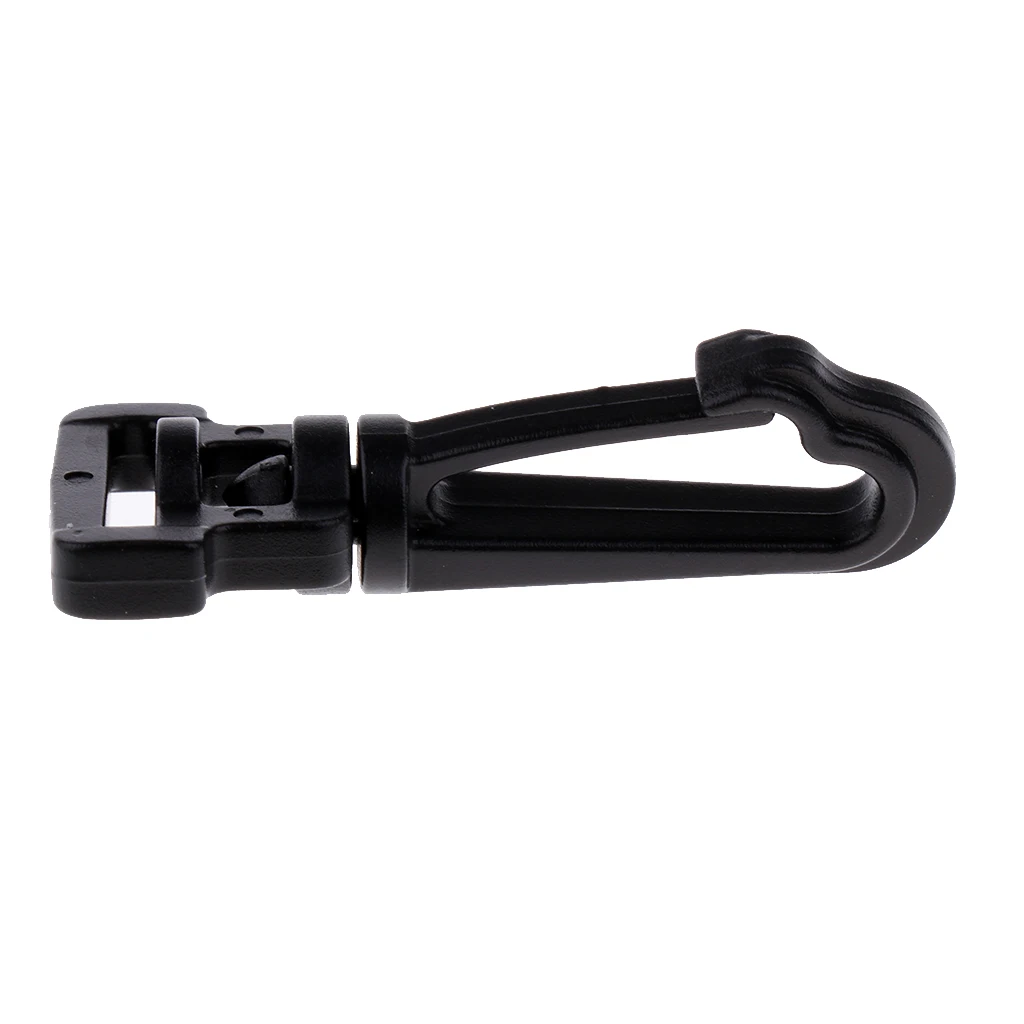 10Pcs 2/2.5/3/3.8mm Plastic Swivel Snap Hooks Buckle Hardware Paracord Outdoor Backpack Straps Webbing Bag Parts Accessories