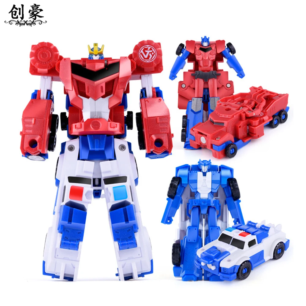 

Hot Sale 2 in 1 Robots Car Toys Transformation Robot Action Figures Toys For Kids Baby Gifts