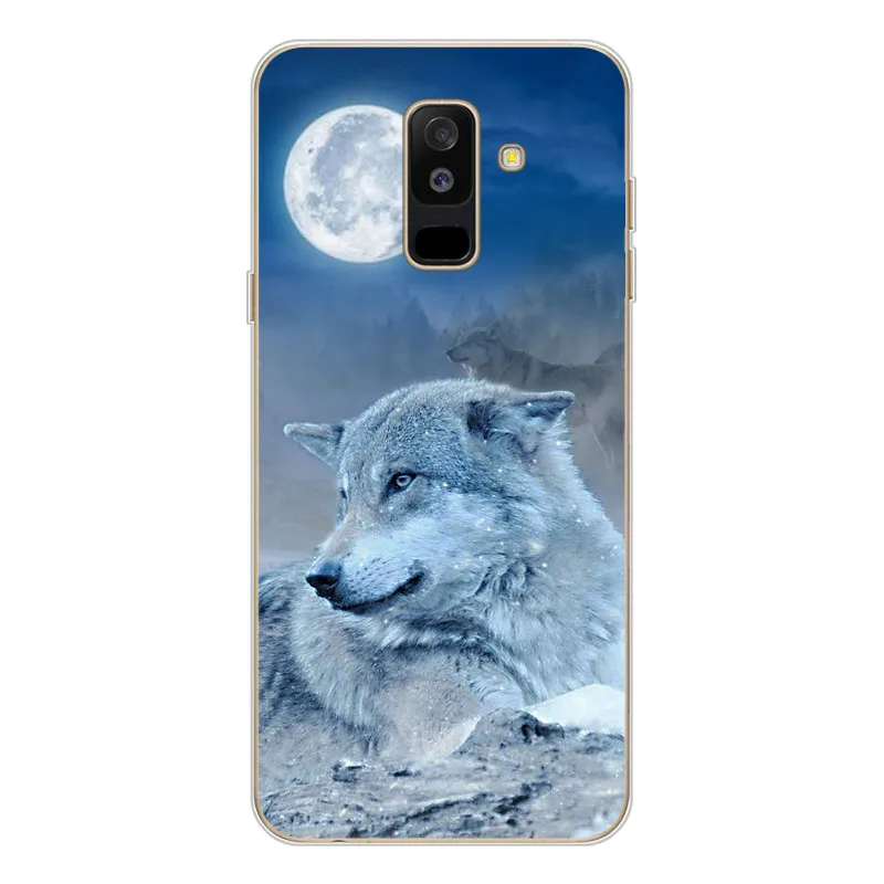 Чехлы Geruide para Для samsung Galaxy A6 plus a6+ Dual SIM pintado telefono caso samsung Galaxy A6 a6 - Цвет: RY-43