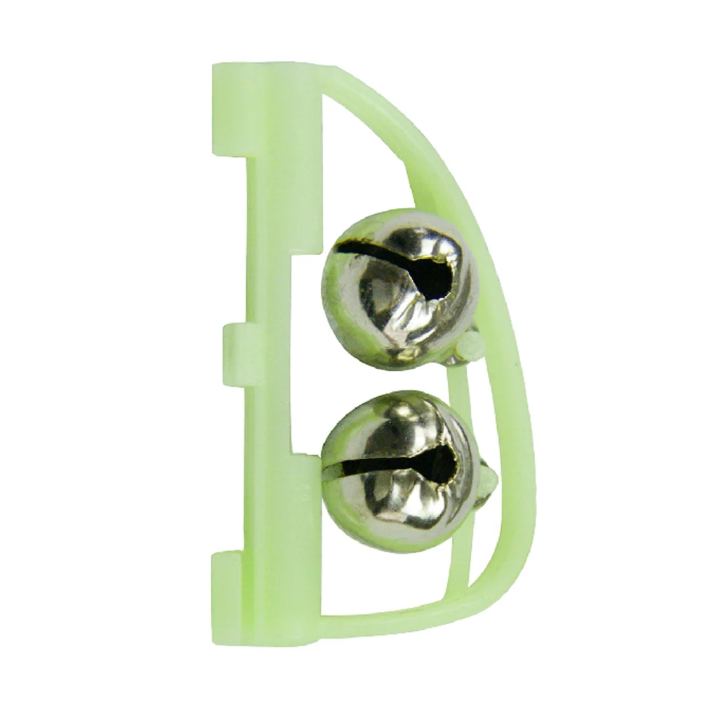 

1PC Luminous Double Slider Sea Fishing Rod Mounted Night Bite Fishing Bell Alarm