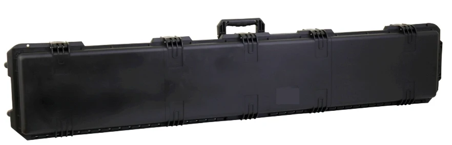 shockproof waterproof 1750 long case,hard plastic case for rifle
